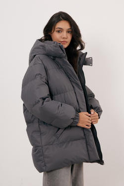 Пуховик COLD SEASON, асфальт