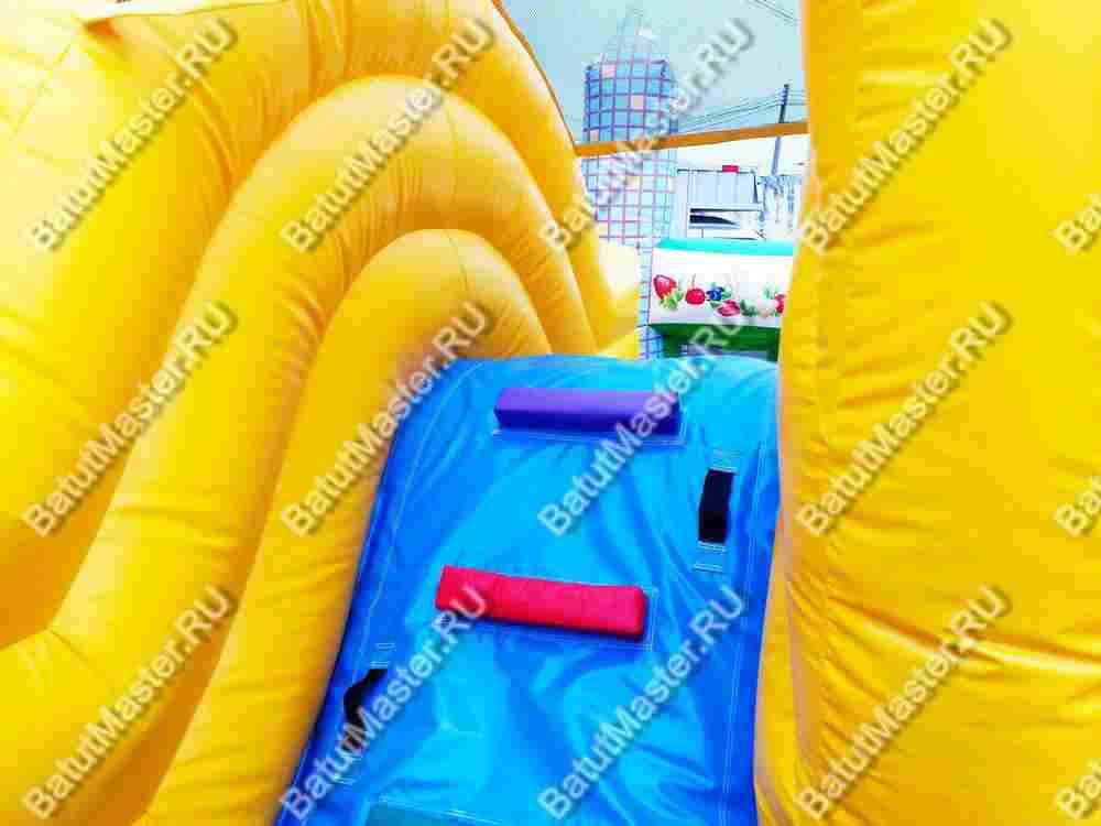 Коммерческий надувной батут "Конфетная страна" 6*5*2,8 м