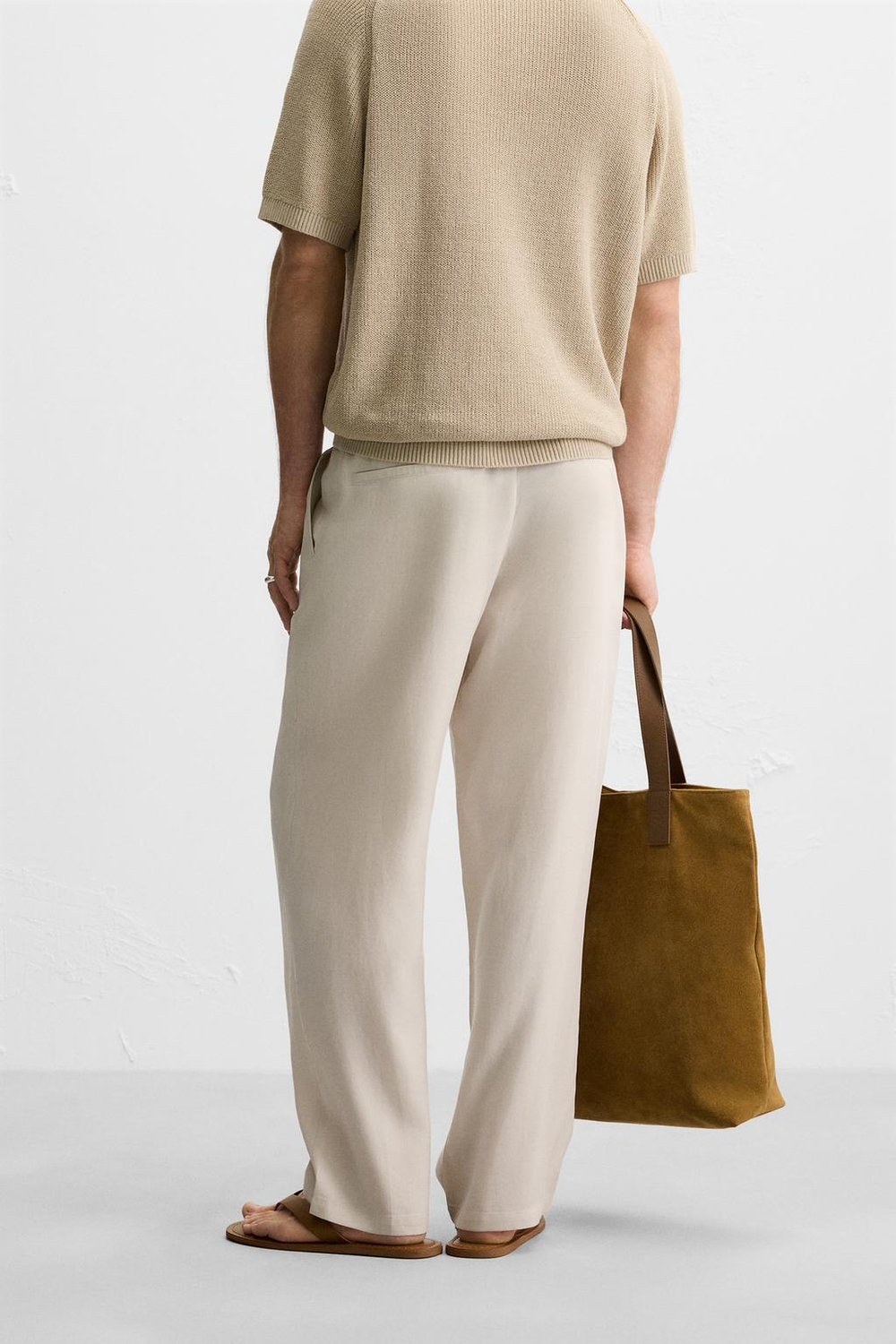 Брюки relaxed fit из лиоцелла