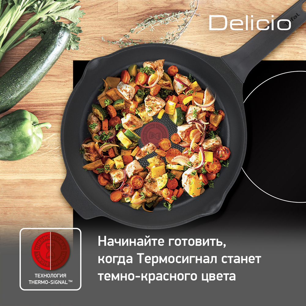 Сковорода Tefal Delicio 20 см E2320274