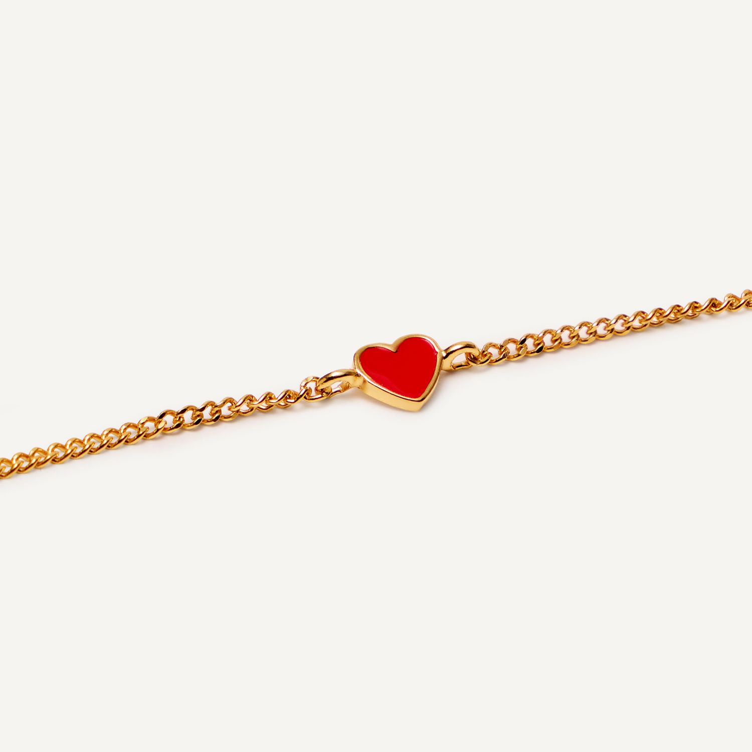 Браслет Jaunty Heart Bracelet – Gold