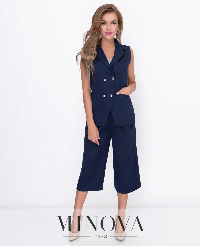 Кюлоты 8588-темно-синий Minova