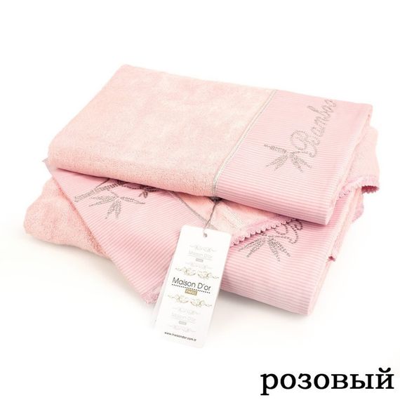 Набор полотенец BAMBU розовые