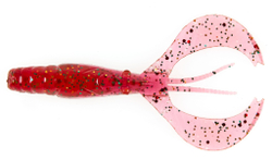 Мягкая приманка Lucky John Curly Shrimp 3in (76 мм), цвет S14, 10 шт.