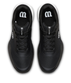 Мужские кроссовки теннисные Wilson Court Glide - black/white/lunar rock