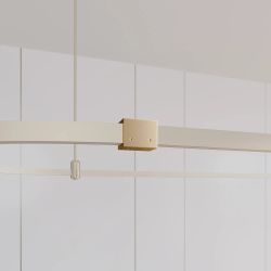 Коннектор прямой с питанием ART-APRIORI-CON-H-POWER (GD, горизонтальный) (Arlight, IP20 Металл, 3 года) 037627