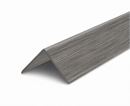 Угол ПВХ "Деконика" 187 Алюминий темный 22х22х2700 мм