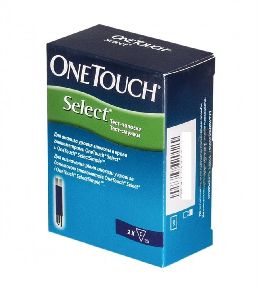 Тест-полоски One Touch Select №50