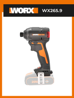 Винтоверт ударный бесщеточный аккумуляторный WORX WX265.9
