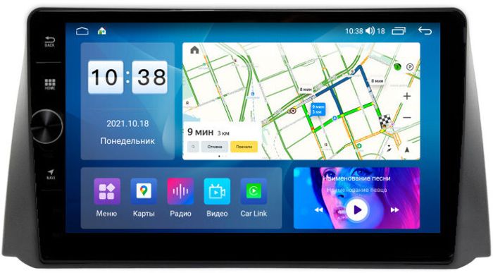 Магнитола для УАЗ Патриот, Пикап 2016-2023+ - Parafar PF237LUX1LHDAV на Android 12, Быстрая, CarPlay, 4G SIM-слот