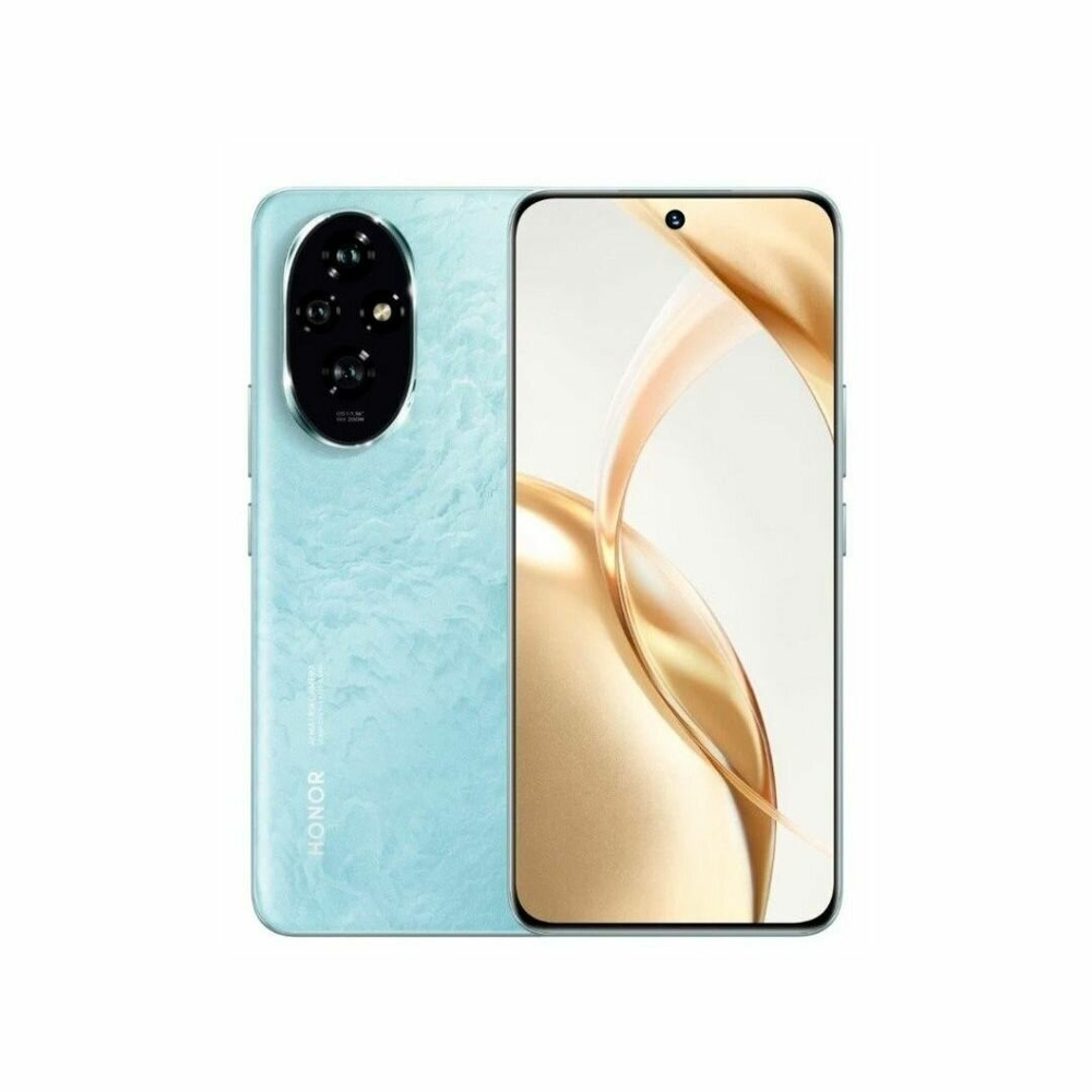 Смартфон HONOR 200 8/256 ГБ Global для РФ, Dual: nano SIM + eSIM, зеленый