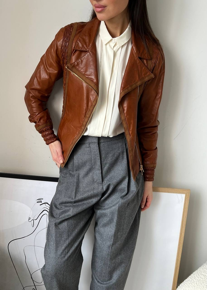 Кожаная куртка Blumarine, xs