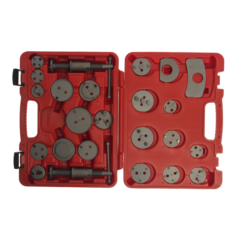 Набор инструментов для сведения тормозных цилиндров 24 предмет JTC