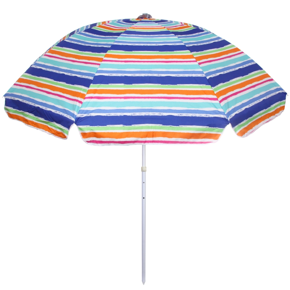 Зонт пляжный D=300 см, h=240 см, «Принт АРТ10694-6», с наклоном и покрытием от нагрева, ДоброСад