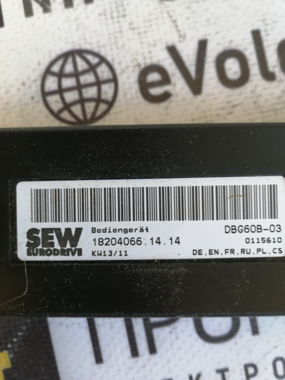 SEW Eurodrive DBG60B-03 новое