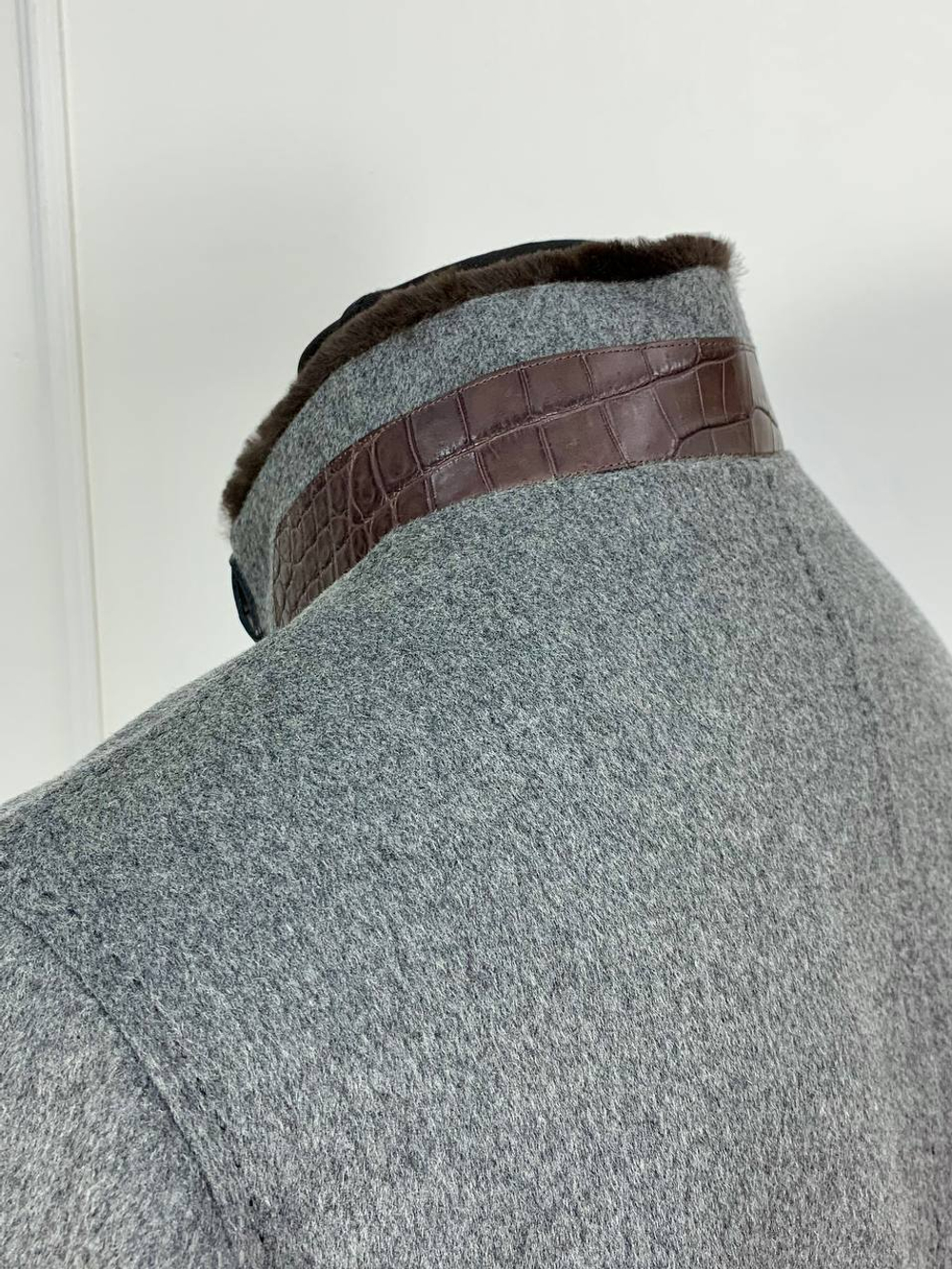 Куртка Brunello Cucinelli вставки из кожи крокожила