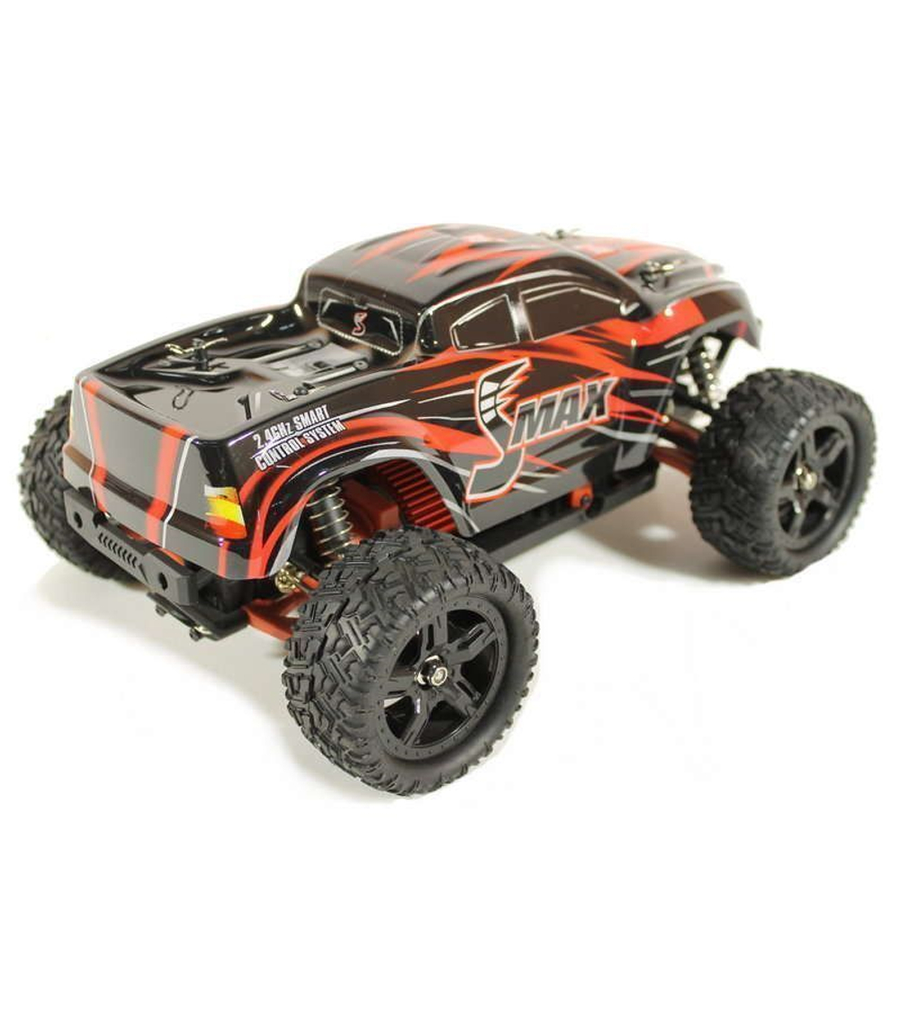 Радиоуправляемый монстр Remo Hobby SMAX UPGRADE (красный) 4WD 2.4G 1/16 RTR