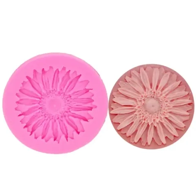 Молд силиконовый «Герберы», 6×6 см