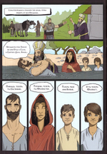 Крест и олень. Жизнь и подвиги святого великомученика Евстафия Плакиды в картинках