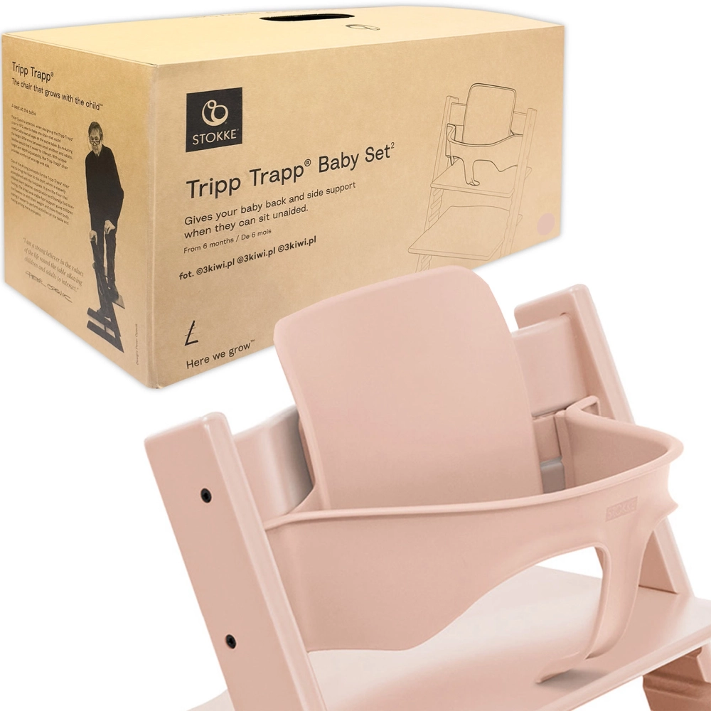 Сиденье для стульчика Stokke Tripp Trapp Baby Set (Serene Pink)