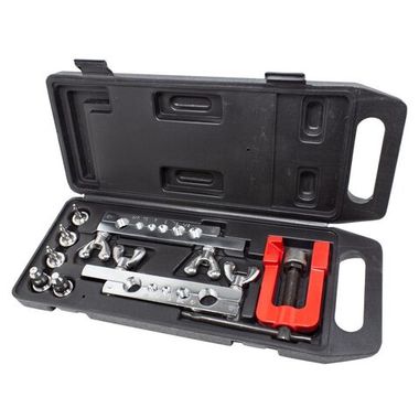 Набор для развальцовки трубок 8пр.(5,6,8,10,12,16,19,1/4,3/8,1/2,5/8 две планки с отверстиями под трубки) в кейсе. Forsage F-656SM