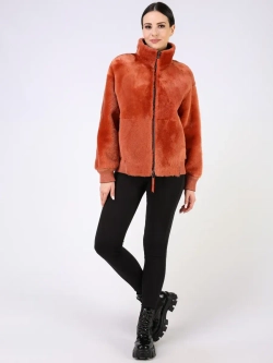 Двусторонняя дубленка зимняя шуба