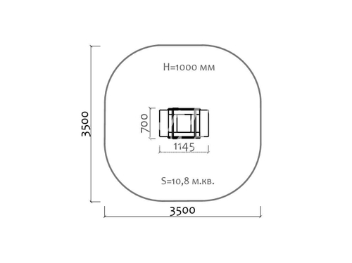 Качели-балансир на пружине “Рыбка”