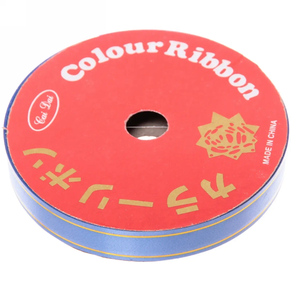 Лента «Блеск»1,6 см, 10 м, Голубой (пвх)