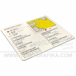 Тактильная мнемосхема санузла ПВХ 321х411х мм. Полноцветная