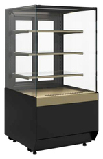 Витрина кондитерская Carboma KC70 VV 0,6-1 Standard версия 2.0 (Bronze 9005/0109)