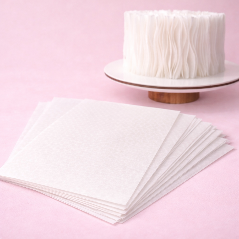 Тонкая вафля лист без печати