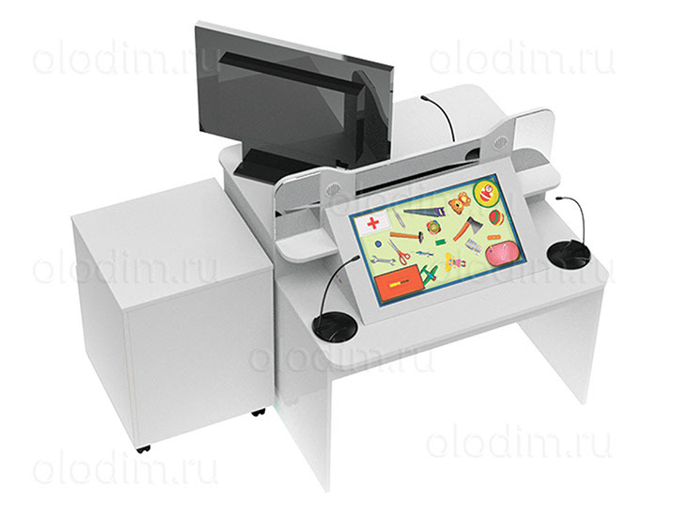 Логопедический стол Olodim LOGO-1 (1 ребенок + педагог)
