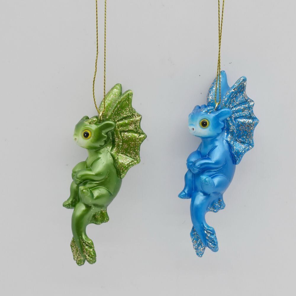 GAEM Изделие декоративное подвесное "Дракон", L4 W3 H11 см, 4в.