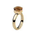 Кольцо Qudo FIRENZE 18 (G) Smoked Topaz 107001/40-5108 18 размер 18