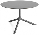 Столик ламинированный кофейный Scab Design Tripe Maxi, антрацит, светло-серый