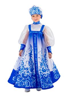 Новогодний костюм Снегурочки своими руками для девочки 1,5-2 года. Мастер-класс с пошаговыми фото