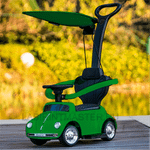 Детский электромобиль "Volkswagen Beetle" JQ618, зелёный