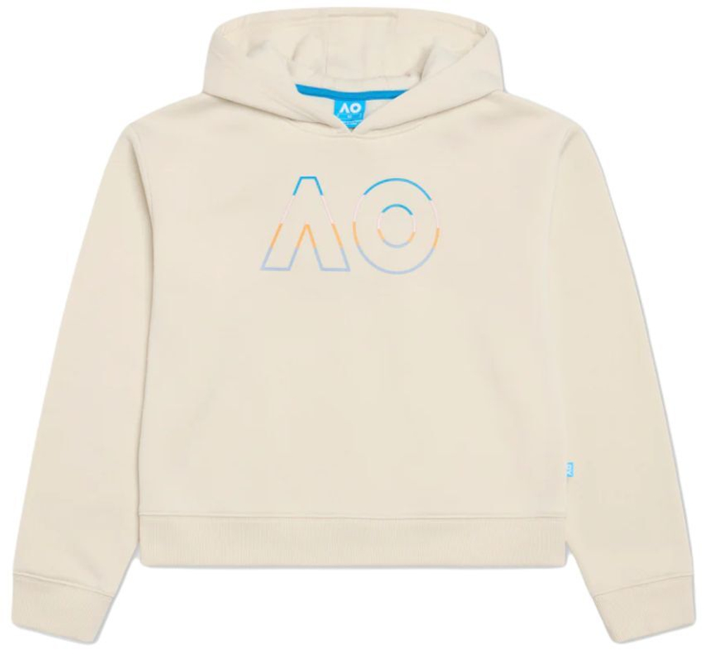 Кофта для девочки теннисная  Australian Open AO Logo - Бежевый