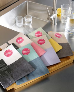 Полотенце кухонное 50x70 Cawo Cuisine Duo 535 54 желто-зеленое