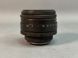 Helios-44-2 2/58 царапины на передней линзе