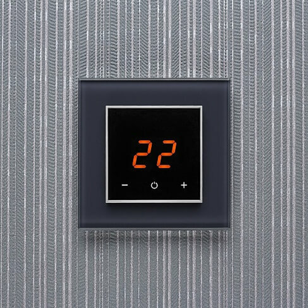 Терморегулятор ORTO 7016 ANTHRACITE AUTHENTIC (квадрат в квадрате)