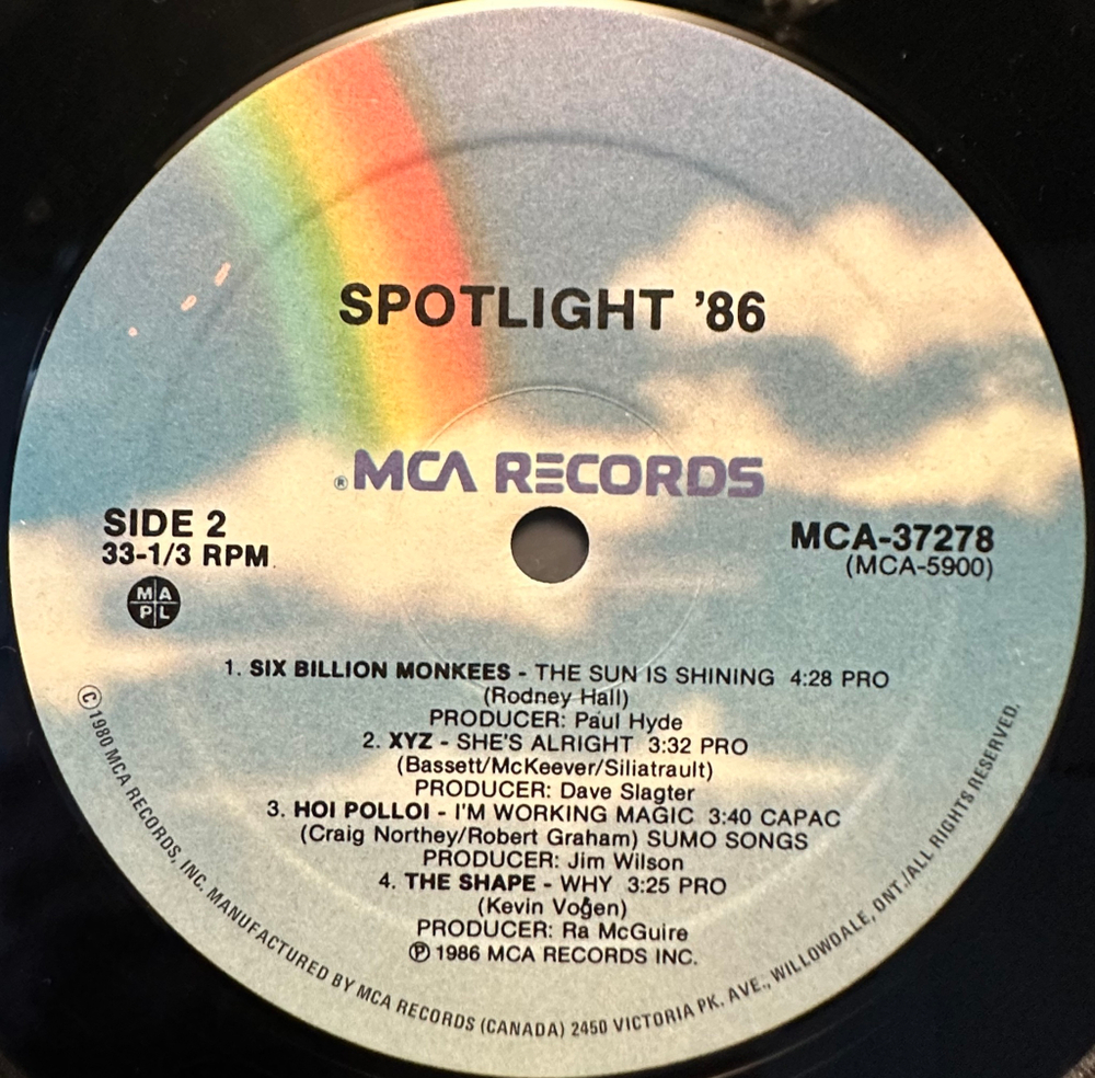 Spotlight 86 (Канада 1986г.)