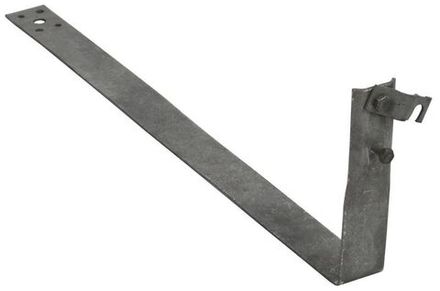 Держатель проводника круглого 6-10мм черепич. кровля L430мм оцинк. сталь TD IEK ZDP80-13-5-16-430