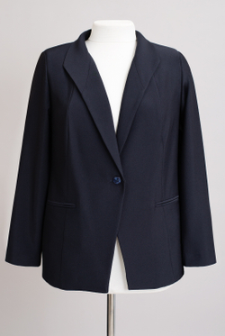 Жакет женский 3288АПА, Тёмно тёмно син #70ТТСи043288АПА