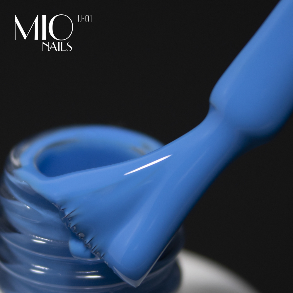 Гель-лак MIO NAILS U-01. Королевский синий, 8мл