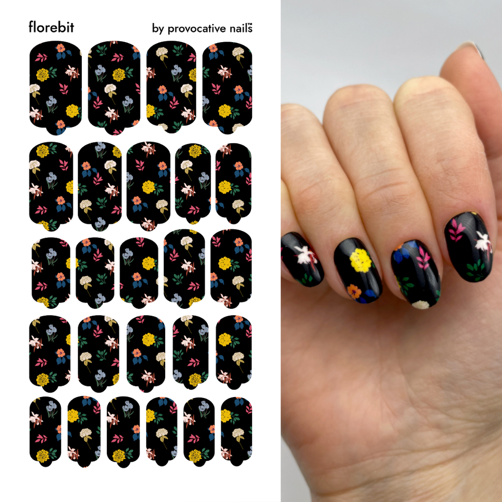 Пленки для маникюра Provocative Nails florebit