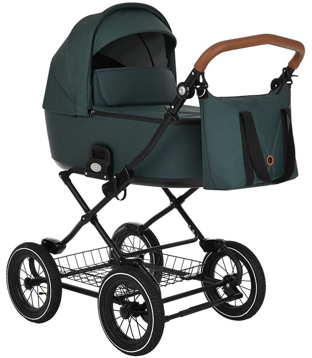 Детская коляска люлька Roan Bass Next Classic d12 1 в 1 RCL242/1 Pacific Green