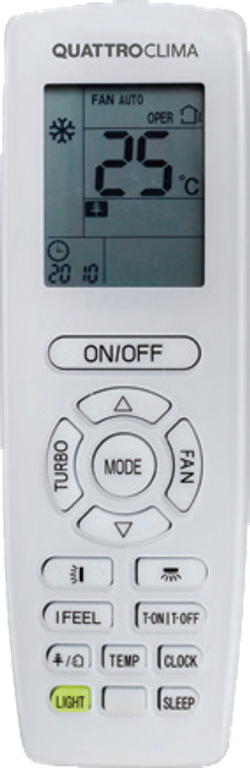 Сплит-система инверторного типа QuattroClima Lanterna Full DC Inverter + Wi-Fi модуль