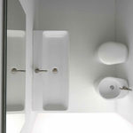 Биде AXA Normal подвесное 48 см белое 2702201