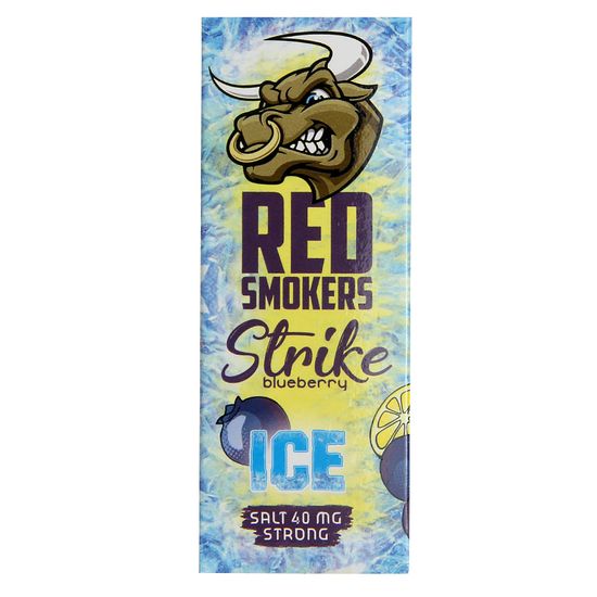 Жидкость Strike Ice (30 мл, 20 мг SALT) Blueberry Lemonade